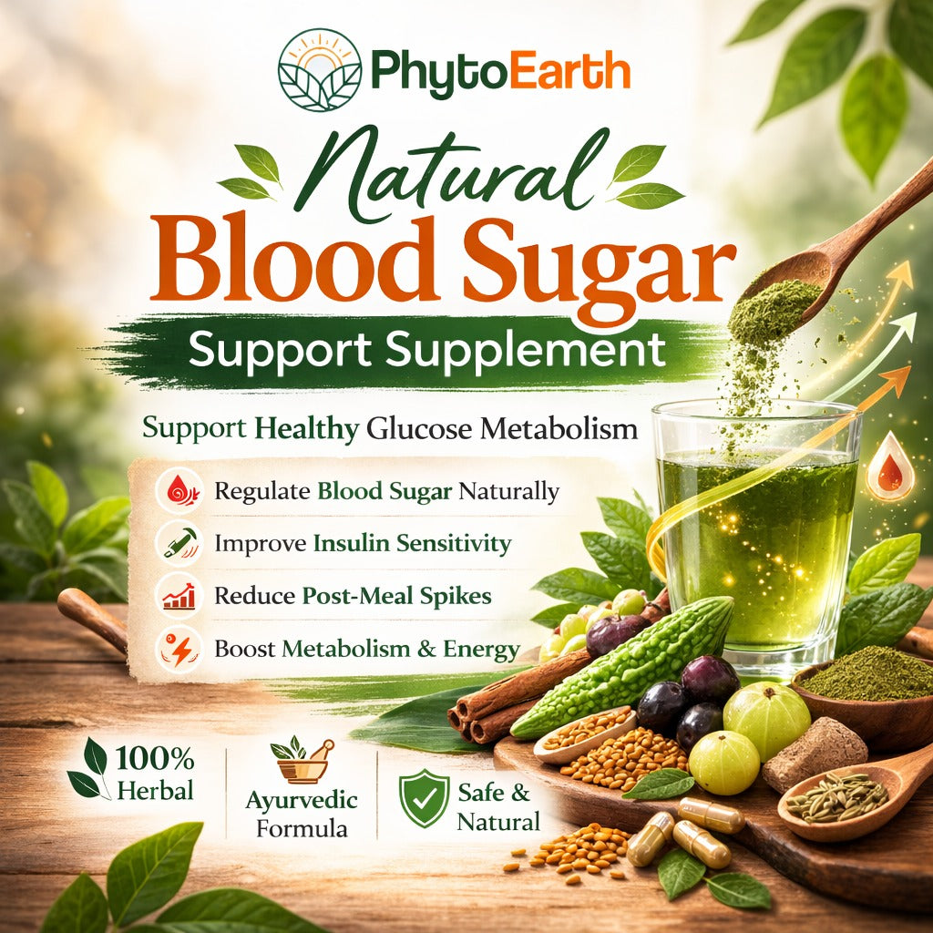 Natural Blood Sugar Support Supplement: Science by PhytoEarth Guide